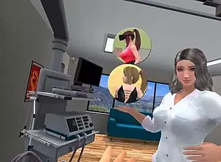 Aida invites viewers to uncover her secret therapy experience in virtual reality setting