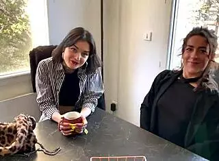 Amateur European crystal with small tits and skinny brunette mania in french ffm threesome giving all in natural group action