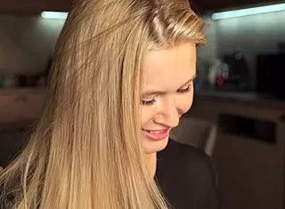 stella cardo slips a vibrator into her panties for wet pussy stimulation with toys