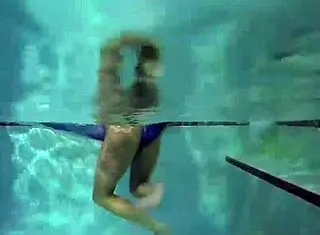 Milf Vicky Vette Hints at Teasing Pussy Lick with Friend Teal Conrad by Pool