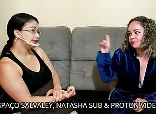 interview and preparation for male wax depilation with tantric massage session