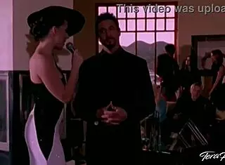 oh wow, check out brunette babe tera patrick giving alec knight a deepthroat before riding his cock in cowgirl