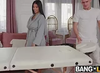 Sexy latina flaunts perfect body with big tits and ass!