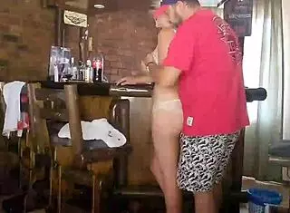 Mutual masturbation with my friends hot wife ends in shaved pussyjob creampie