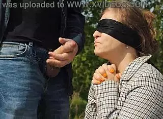 Hey, my best friend cheats outdoors with big black banana taste game again