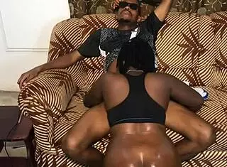 European bitch shows off her fat round ass before stepbrother slides his big cock inside