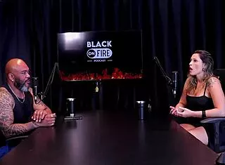 Family Turns Away As Agatha Mama Records With Carlos Urach And Subscribers In See-Through Outfit