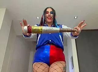 Halloween Night Xxx Young Wife Bangs Security Guard While Husband Is Away