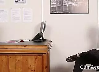 Hot sex kitten do you want this sperm shot on your face gulping all the semen?