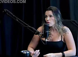 Family Turns Away As Agatha Mama Records With Carlos Urach And Subscribers In See-Through Outfit