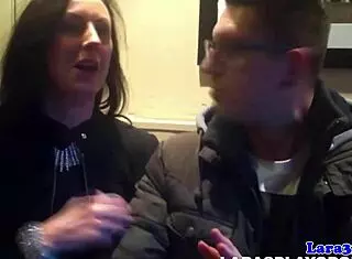 British mature woman experiences intimate fingering while wearing her elegant lingerie in a close-up scene