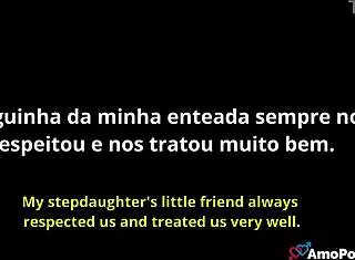 Oh gosh, my dream is one day finding my husband fucking my stepdaughter's skinny Brazilian friend with big clit blowjob action.