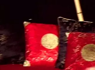 Sexy Asian babe Jaden rides big black dildo deep in her wet pussy