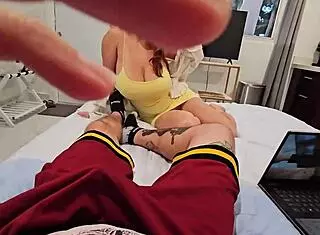 Red Headed Step Mom Caught Dad Cheating Scene with Red Eviee Danny Dirt