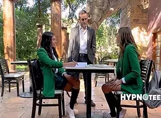 Petite Bookworm Teen Student Gives Blowjob Before Doggystyle Freeuse Sex