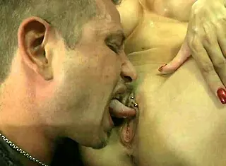 Kagney linn karter deepthroats and rides big cock in lingerie. Cougar mommy bent over for doggystyle anal with fishnets and gaping asshole.