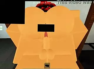 i'm getting fucked on the hidden side of roblox as a rough slut with blowjob and creampie action