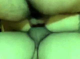 Slutty wife fucks plumber and gets ass filled with cum from brother-in-law hiding from husband in dining room