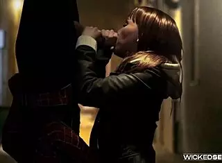 Spider Man parody with Capri Anderson riding big cock in cowgirl and doggystyle