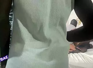 Intimate Glimpse Into Slutty Milf Wet Pussy Lingerie Shoot