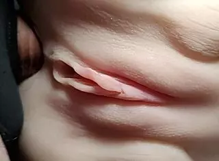 Crisp close-ups show double penetration fucking with shaved pussy and toys on sexy doll!