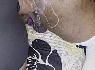 Abw Fucks Shit Outta Husband in Anal Amateur Action with Dildo Toys. Ebony Wife Spreads Asshole for Cum Covered Dripping Humiliation in Homemade Femdom Scene.