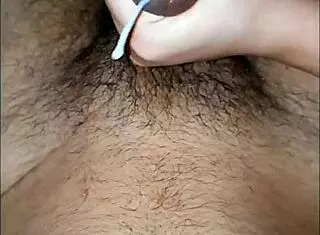 Priya Rubbing The Husband Dick! Cum In Slow Motion Video!