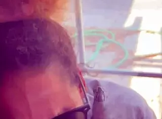 Lightskin ebony slut little 18+ step-sister giving blowjob in front of window gets cum on her face