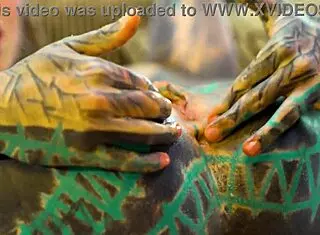 uh i'm that tattoo girl doin anal solo with xl dildo in fishnets highheels stockings piercin my asshole