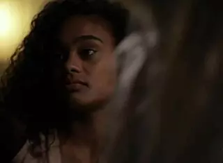 I Feel So Connected Watching Blonde and Ebony in Lesbian 3some with Fingering and Face Sitting