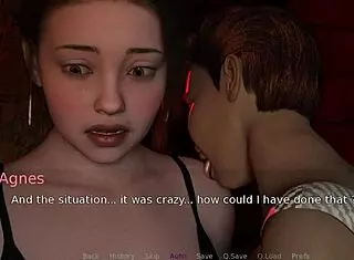 Femdom Agnes Humiliates With Pussy Licking And Maledom Domination In Theatre Play