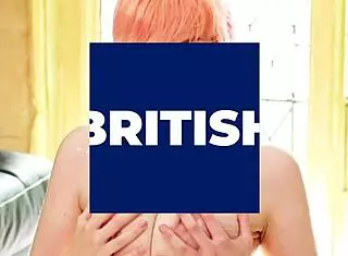 This 18 year old British hottie wanks off an old guy until he cums on her tits 😏