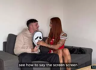 Post-Match Call Leads To Intense Dick Sucking Session