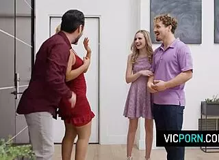 Hot Swingers Foursome Sex - Scarlett Sage Carlita Ray!