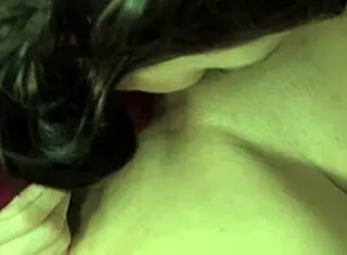 brunette lesbians enjoy sixty nine position with shaved pussies and fingering