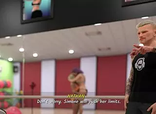 Swingers explore detailed sex adventures in gym setting