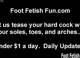 Whoa, smell my stinky feet and dirty sandals for this footjob fetish 😏
