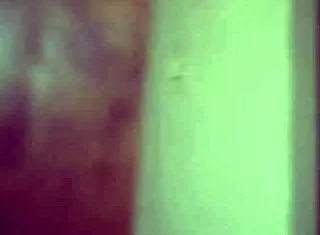 What happens when her black pussy appears during that handjob session