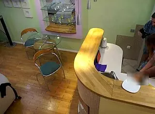 Young Redhead Bitch Enticed By Old Step Dad In Kitchen Encounter