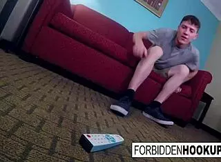 busty brunette enjoys intense fucking from her step-brother in pickup scene