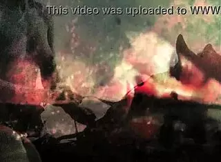 hey, check out this vintage pussy and pooch action outdoors with hairy retro antique vibes 😏🐶