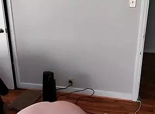 Oh man, check out this sexy BBW doing her morning naked yoga routine with those big tits and ass bouncing