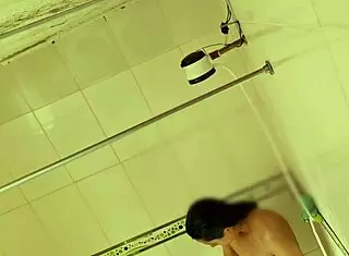 I secretly recorded the nurse from Monterrey institute using hidden camera in bathroom