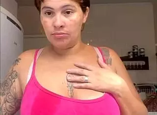 Husband caught me washing the balcony in a bikini.