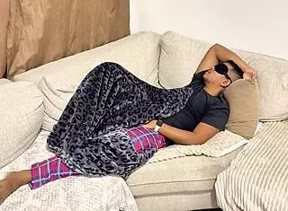 Stepmom Tricks Stepson Into Interracial Pounding With Huge Black Cock In Bedroom