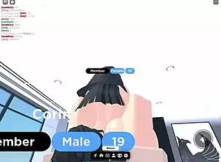 She bent over in the condo for rough doggystyle pounding.