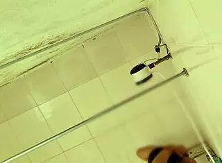 I secretly recorded the nurse from Monterrey institute using hidden camera in bathroom