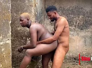 Big Bro, Fuck This Village Girl's Big Ass and Tits Outdoor on the Ranch!