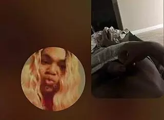 this guy casually masturbates alongside a random ebony female. squirting and cum flow freely everywhere.