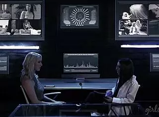 Three Lesbians Squirting In Intense Pussy Licking Session